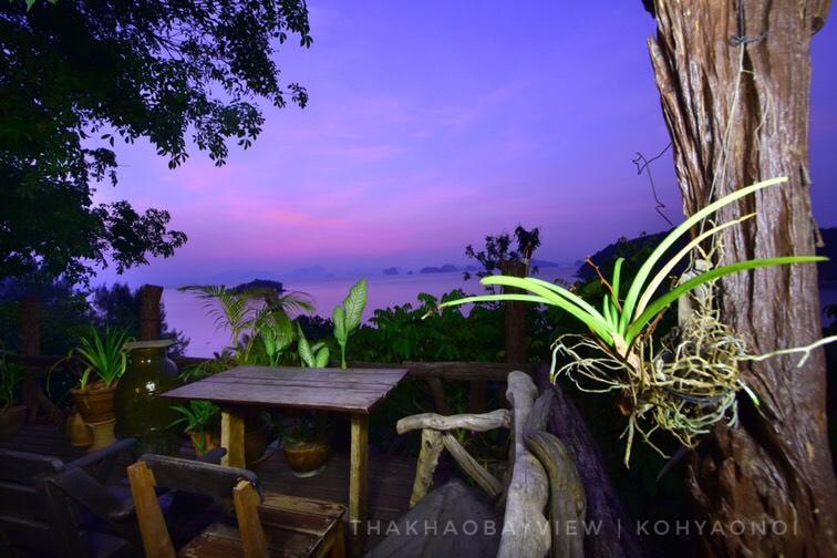 Tha Khao Bay View Bungalow Koh Yao Noi Exterior foto